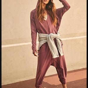 Free People Movement Long Sleeve Hot Shot Onesie